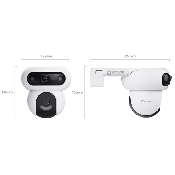 Cámara H90 2k+ Dual Ezviz